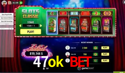 Descubra o Mundo do Cassino Online com 47ok bet